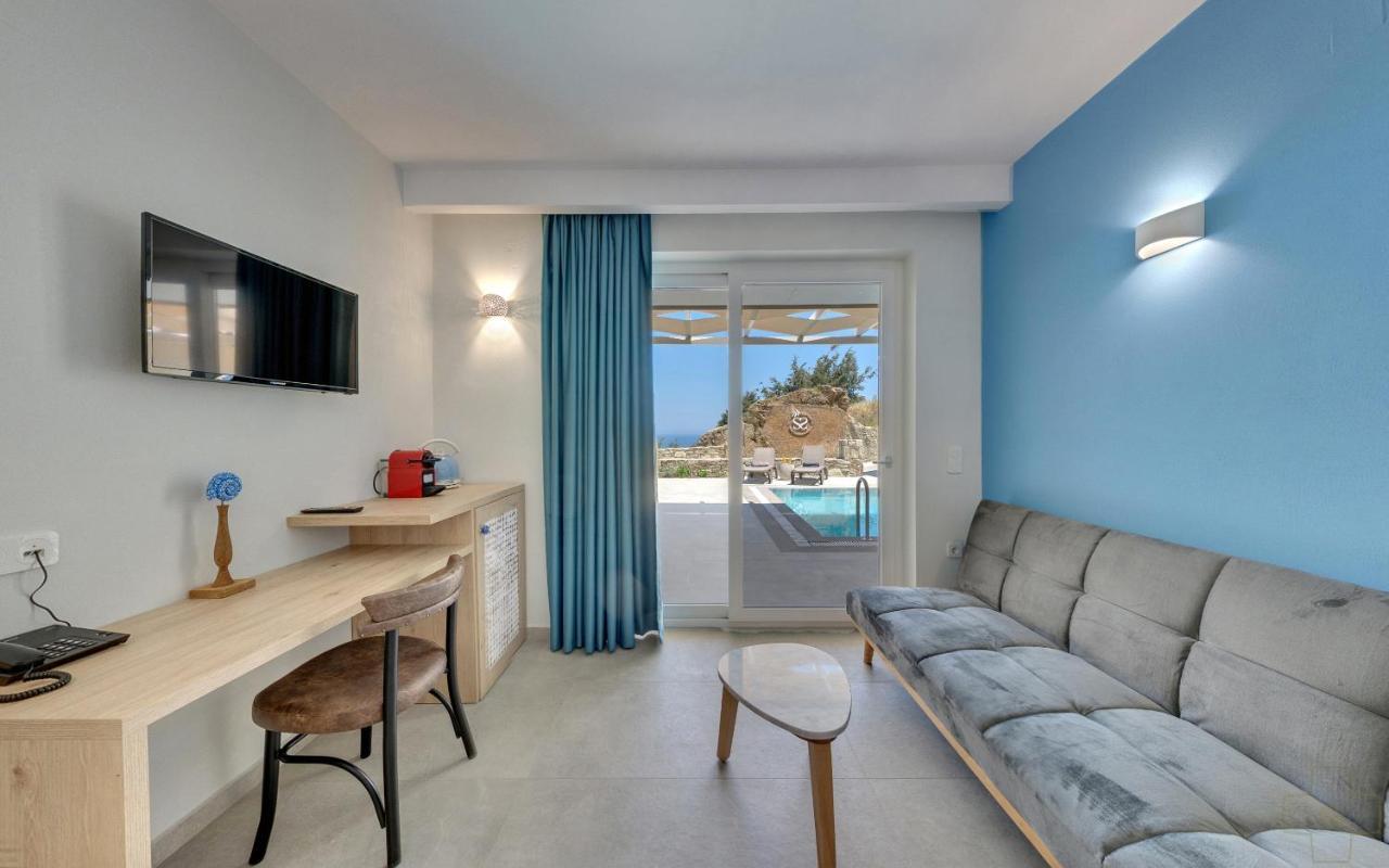 Spiros-Soula Thematic Suites Agia Pelagia Екстериор снимка